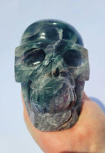 Load image into Gallery viewer, Fluorite Skull