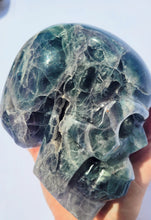 Load image into Gallery viewer, Fluorite Skull