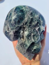 Load image into Gallery viewer, Fluorite Skull