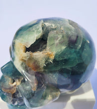 Load image into Gallery viewer, Fluorite Skull