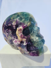 Load image into Gallery viewer, Fluorite Skull