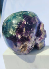 Load image into Gallery viewer, Fluorite Skull