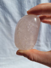 Load image into Gallery viewer, Rose Quartz Palmstone - Large