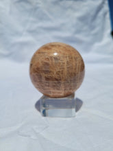 Load image into Gallery viewer, Peach Moonstone Sphere