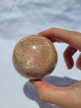 Load image into Gallery viewer, Peach Moonstone Sphere