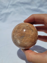 Load image into Gallery viewer, Peach Moonstone Sphere