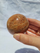 Load image into Gallery viewer, Peach Moonstone Sphere