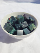 Load image into Gallery viewer, Moss Agate Imperfect Cube - Small