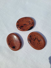 Load image into Gallery viewer, Mahogany Obsidian Worry Stone