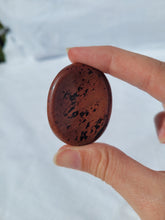 Load image into Gallery viewer, Mahogany Obsidian Worry Stone