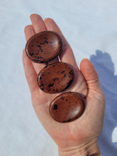 Load image into Gallery viewer, Mahogany Obsidian Worry Stone