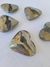 Load image into Gallery viewer, Pyrite Hearts