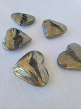 Load image into Gallery viewer, Pyrite Hearts