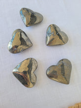 Load image into Gallery viewer, Pyrite Hearts