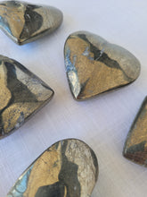 Load image into Gallery viewer, Pyrite Hearts