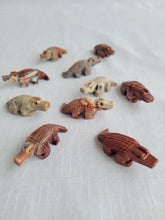 Load image into Gallery viewer, Soapstone Crocodile