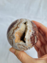 Load image into Gallery viewer, Crazy Lace Agate Sphere