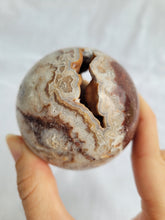 Load image into Gallery viewer, Crazy Lace Agate Sphere