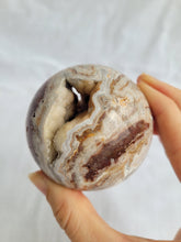 Load image into Gallery viewer, Crazy Lace Agate Sphere