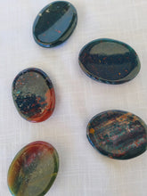 Load image into Gallery viewer, Bloodstone Worry Stone