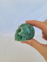Load image into Gallery viewer, Green Aventurine Skull - Small