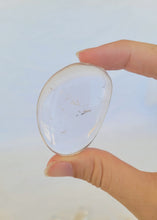 Load image into Gallery viewer, Clear Quartz Palm Stone