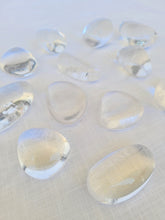 Load image into Gallery viewer, Clear Quartz Palm Stone