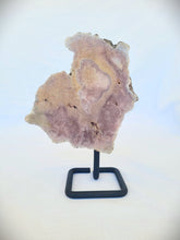 Load image into Gallery viewer, Pink Amethyst Slab on Stand