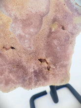 Load image into Gallery viewer, Pink Amethyst Slab on Stand