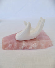 Load image into Gallery viewer, Ceramic Hand Crystal Holder