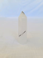 Load image into Gallery viewer, Black Tourmaline in Quartz Point