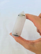 Load image into Gallery viewer, Black Tourmaline in Quartz Point