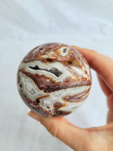 Load image into Gallery viewer, Crazy Lace Agate Sphere