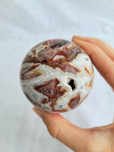Load image into Gallery viewer, Crazy Lace Agate Sphere