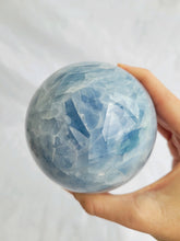 Load image into Gallery viewer, Blue Calcite Sphere