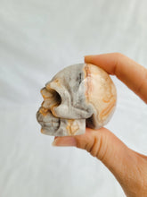 Load image into Gallery viewer, Crazy Lace Agate Skull