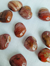 Load image into Gallery viewer, Petrified Wood Hearts