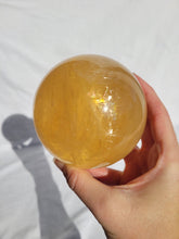 Load image into Gallery viewer, Honey Calcite Sphere