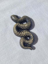 Load image into Gallery viewer, Golden Sheen Obsidian Snake