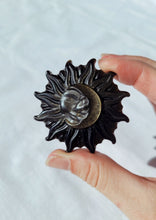 Load image into Gallery viewer, Golden Sheen Obsidian Sun & Moon