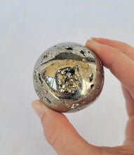 Load image into Gallery viewer, Pyrite Sphere