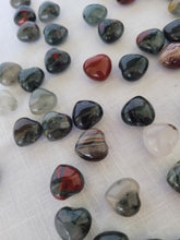 Load image into Gallery viewer, Bloodstone Jasper Mini Hearts