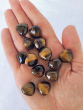 Load image into Gallery viewer, Tigers Eye Mini Hearts
