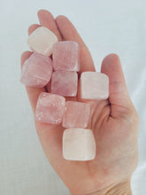 Load image into Gallery viewer, Rose Quartz Tumbled Cube