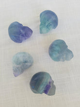 Load image into Gallery viewer, Fluorite Skull