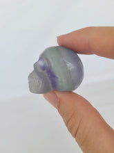 Load image into Gallery viewer, Fluorite Skull