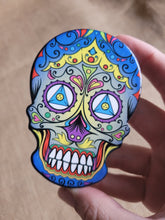 Load image into Gallery viewer, Day Of The Dead Skull Magnet
