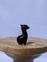 Load image into Gallery viewer, Obsidian Alpaca Carving
