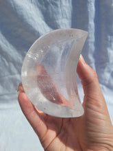 Load image into Gallery viewer, Clear Quartz Moon Bowl
