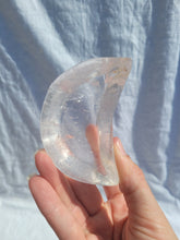 Load image into Gallery viewer, Clear Quartz Moon Bowl
